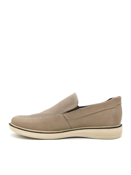 Mocasini barbati in Bej Culori