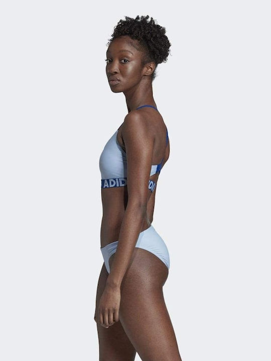 Branded Bik Sport Bikini Set Sports Bra Light Blue