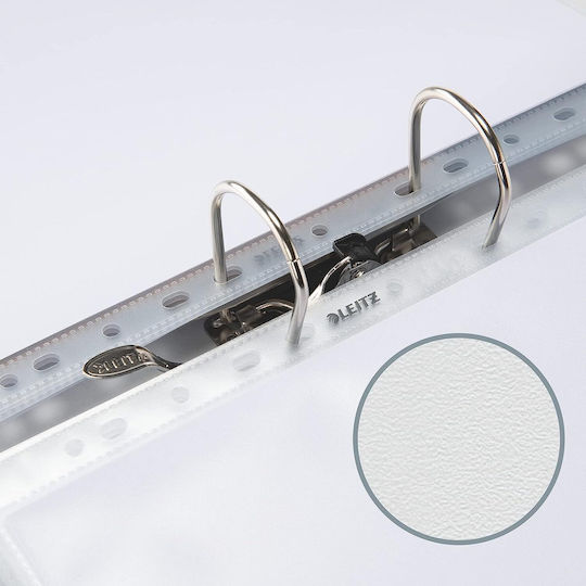 Leitz Plastic Sleeves for Documents A4 with Holes and Reinforcement 3pcs