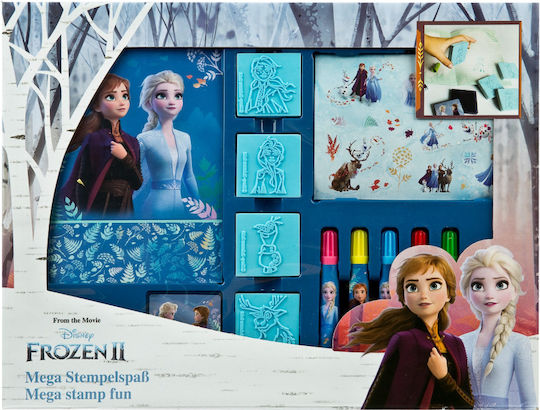 Disney Frozen Комплект за Оцветяване 12бр
