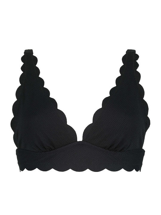 Triangle Bikini Top Black