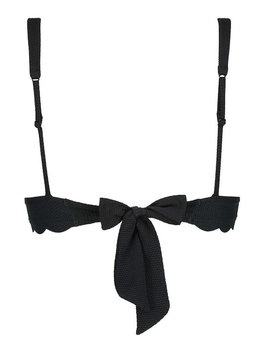 Triangle Bikini Top Black