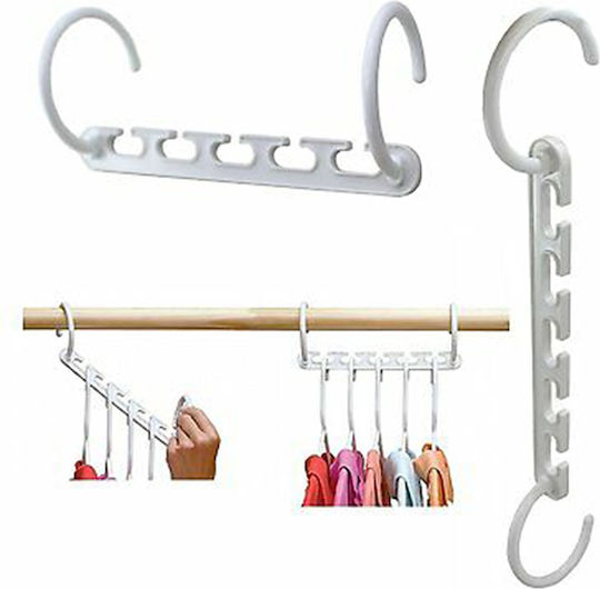 Factory Clothes Hanger White B06XT2Z7ZF 3pcs
