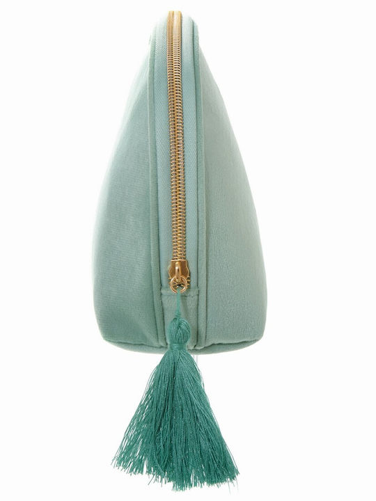 Damen Necessaire in Türkis Farbe 25cm