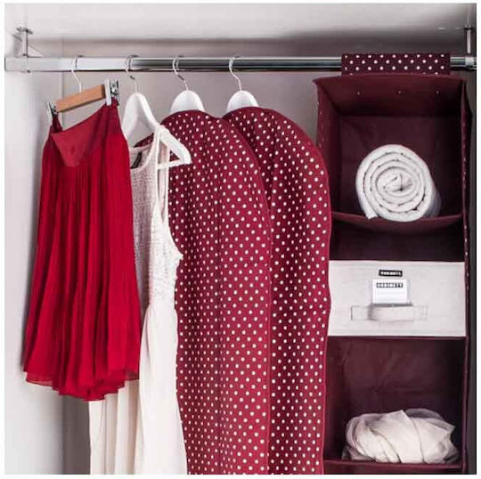 Ordinett Plastic Hanging Storage Case for Clothes / Suit 60x60x135cm 1pcs