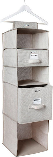 Ordinett Drawer Organizer In Ecru Colour 28.5x28.5x14cm