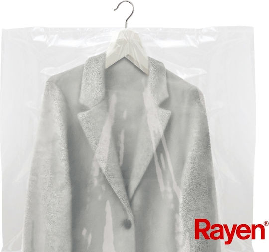 Rayen Plastic Hanging Storage Bag For Clothes 65x65x150cm 3pcs