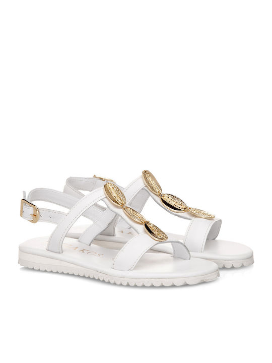 Sagiakos Kids' Sandals White