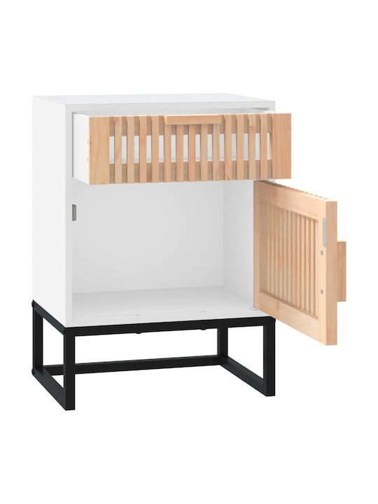 Noptiere Bej 2buc 40x30x55.5cm