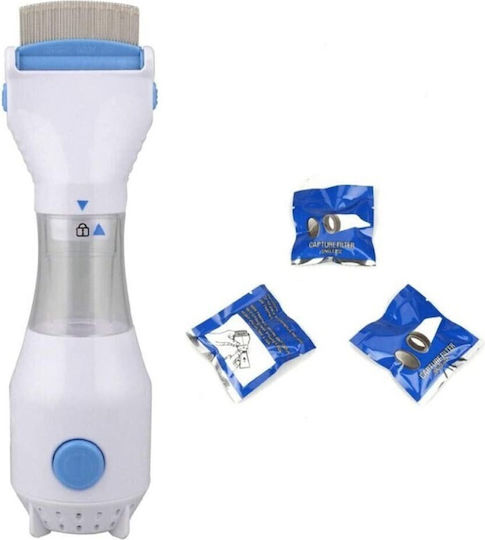 Electric Dog Comb for Flea Removal Blue