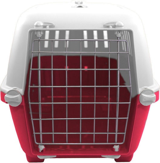 MPS Cușcă de transport pentru câini Roșu 48x31.5x33cm