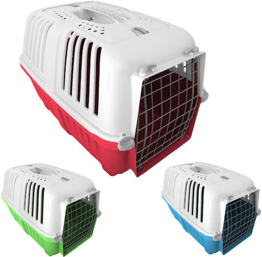 MPS Cușcă de transport pentru câini Roșu 48x31.5x33cm