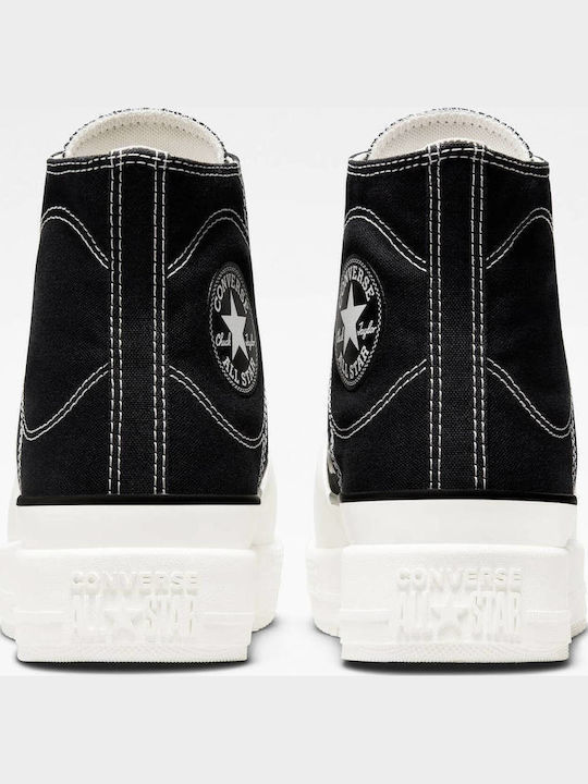 Chuck Taylor All Star Construct Μποτάκια Μαύρα