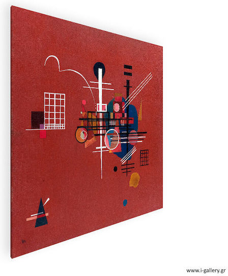 I-gallery Πίνακας Αντίγραφο του Wassily Kandinsky σε Καμβά 60x60cm