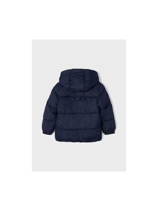 Mayoral Boys Casual Jacket Navy Blue with Ηood