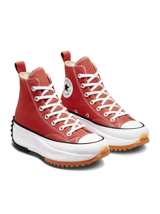 Run Star Hike Flatforms Boots Saddle / Black / White