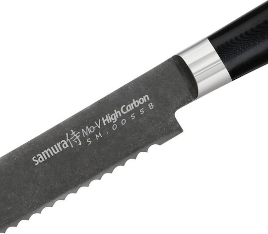 Samura Mo-V Cuțit de Pâine din Oțel Inoxidabil 23cm