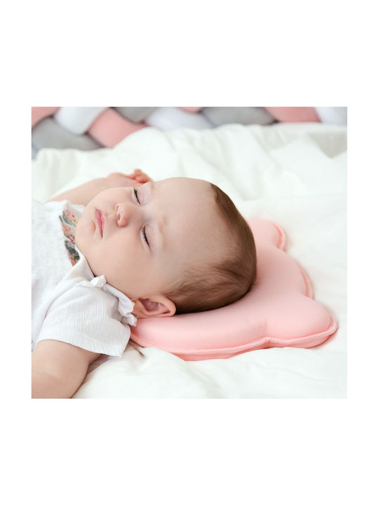 Kiokids Βρεφικό Μαξιλάρι Ύπνου Ροζ 20x25εκ.
