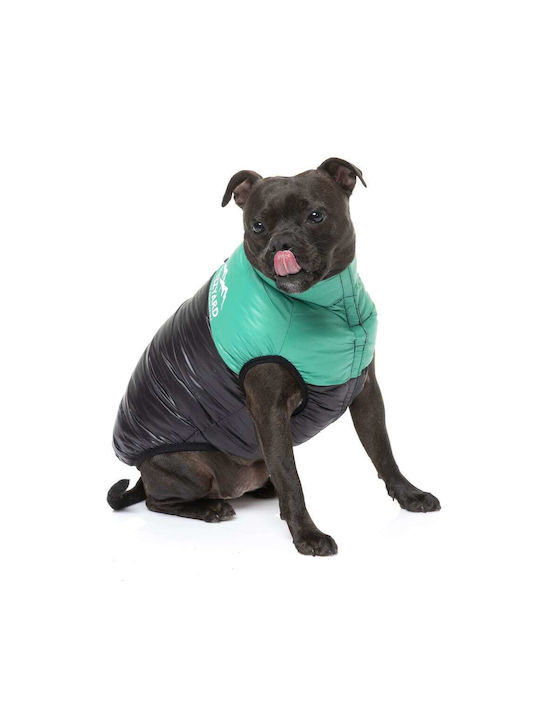 Fuzzyard East Harlem Haine pentru câini Impermeabil / Antivant Verde Mici cu Lungimea Spateului 33 cm