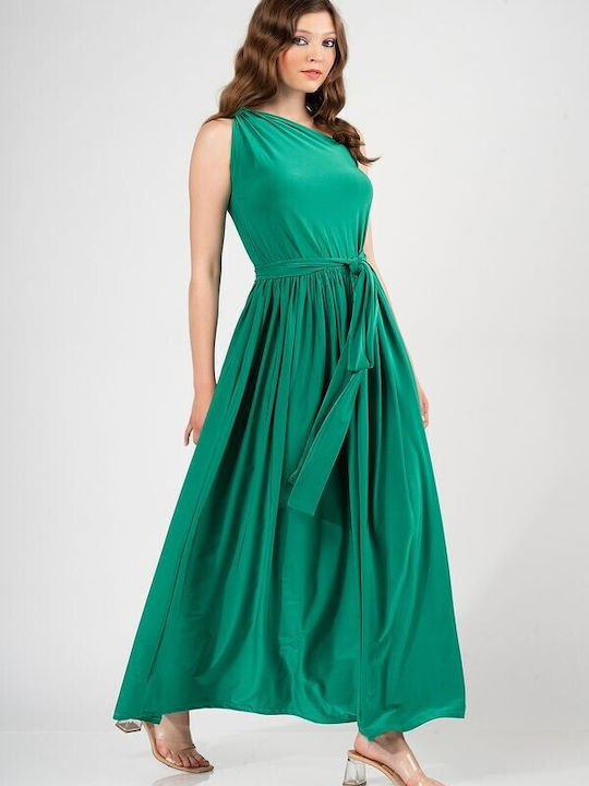 Bellino Summer Maxi Dress Green