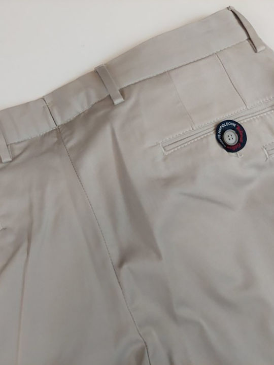 Monte Napoleone Men's Trousers Chino Gray