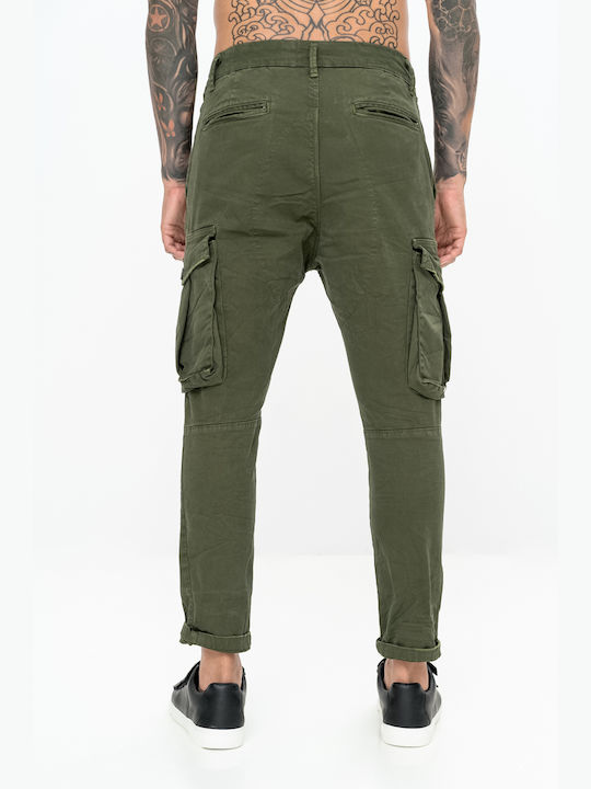 Cosi Jeans Men's Trousers Cargo Khaki