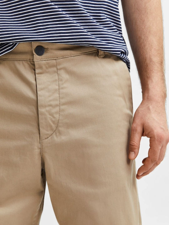 Παντελόνι Chino σε Slim Εφαρμογή Μπεζ