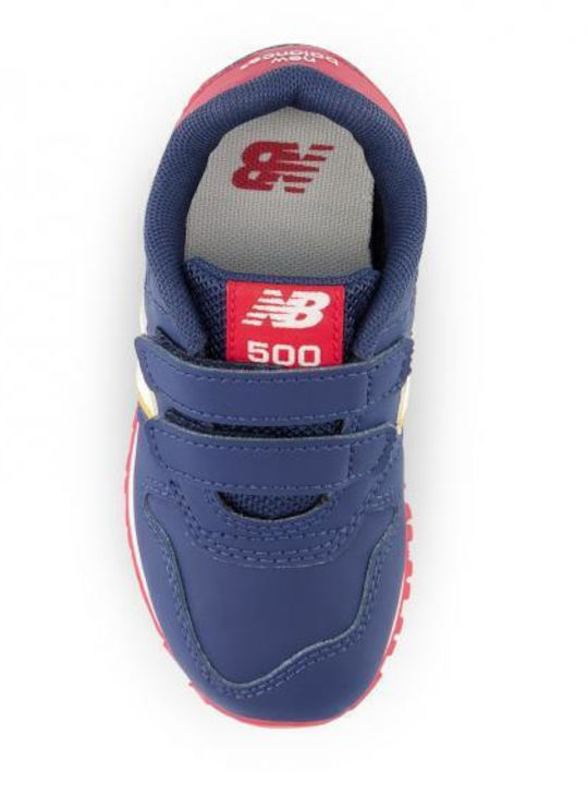 500 Kids Sneakers with Scratch Blue