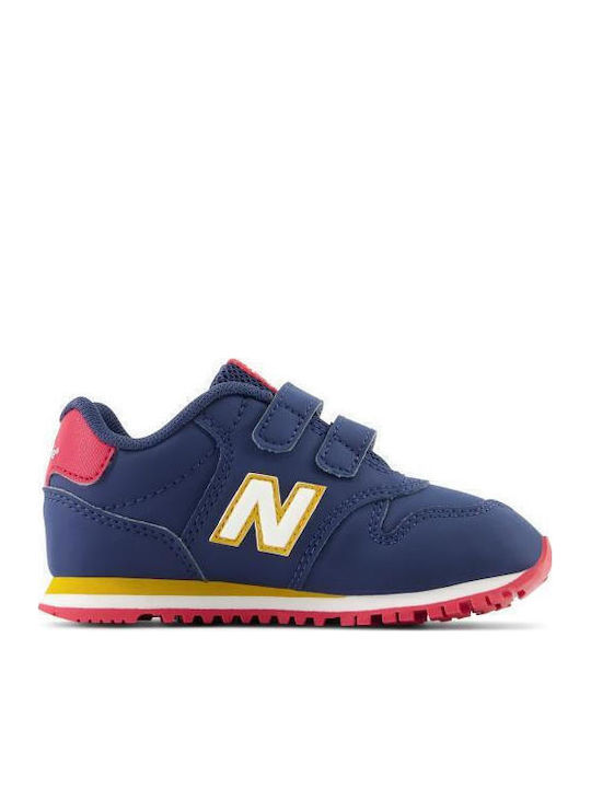 500 Kids Sneakers with Scratch Blue