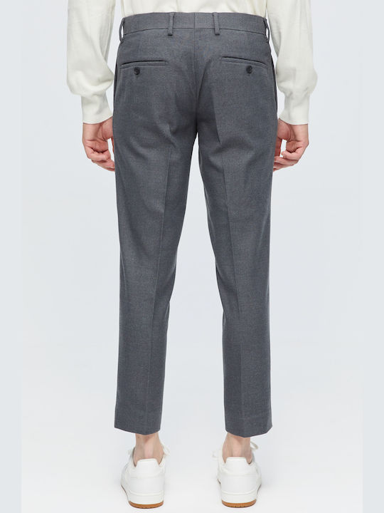 Aristoteli Bitsiani Men's Trousers in Slim Fit Gray