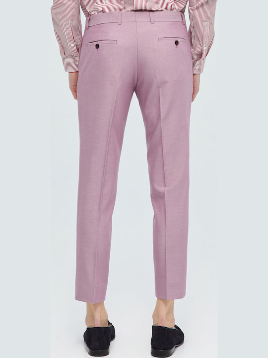 Pantaloni Chino Elastic Violet