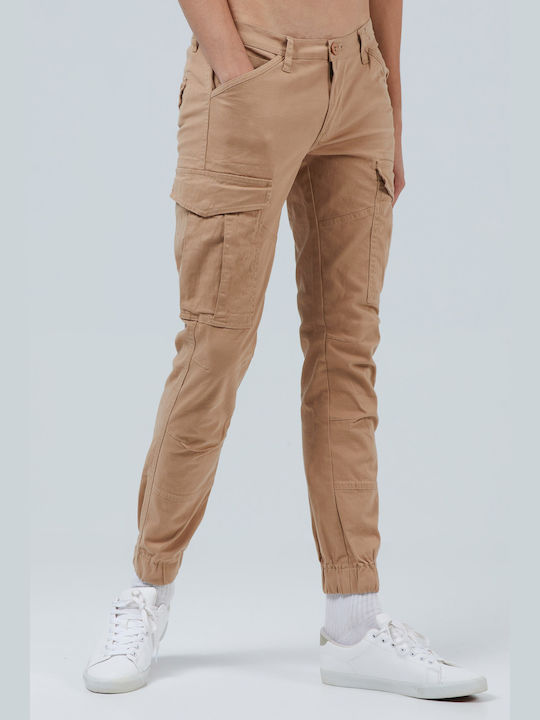 Aristoteli Bitsiani Men's Trousers Cargo Beige