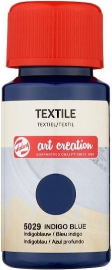 Royal Talens Art Creation Textile Liquid Craft Paints Set Blue for Fabric 5029 Indigo Blue 50ml 4pcs