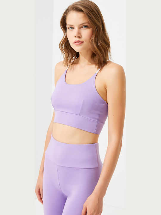 Frauen Sport-BHs Sport-BH Flieder