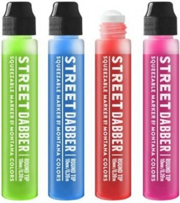 Montana Colors STREET Marker Wash-resistant Black 30ml