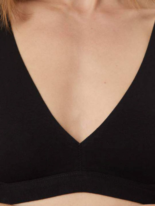 Women's Sports Bra without Padding Black