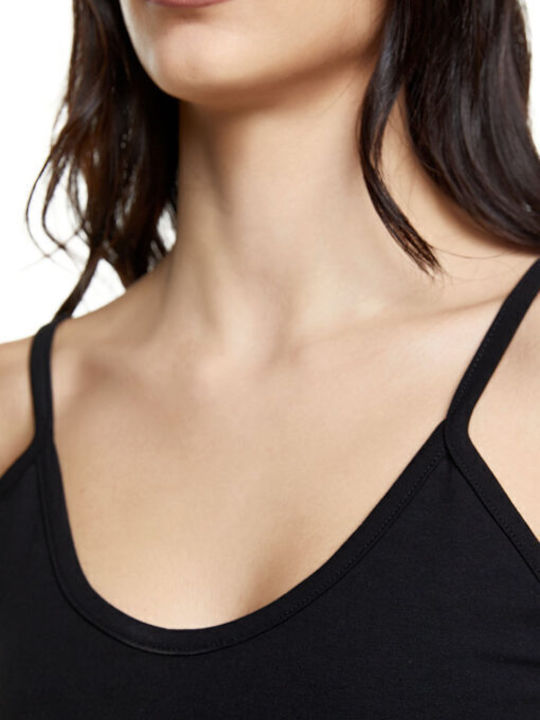 Women's Sports Bra without Padding Black