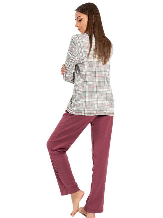 Odyssey Set Winter Women's Pajamas Gray