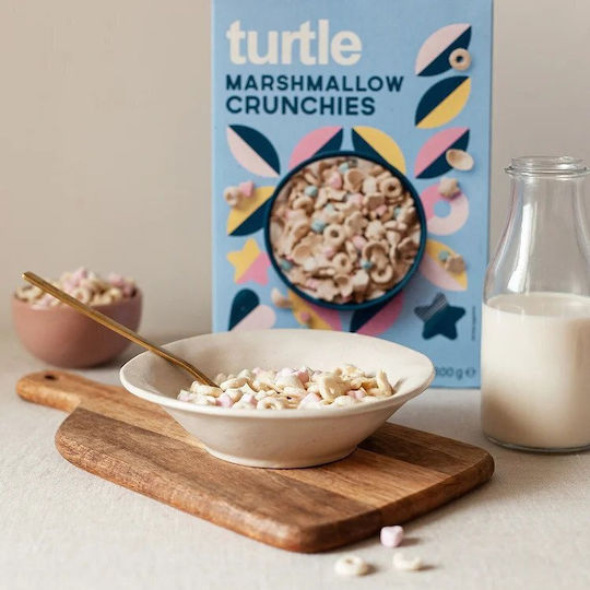 Turtle Better Breakfast Organic Cereals Oats Marshmallow Crunchies 300gr