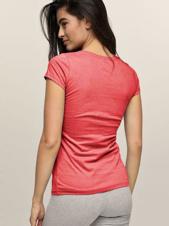 Bodymove Athletic Women's T-Shirt Red