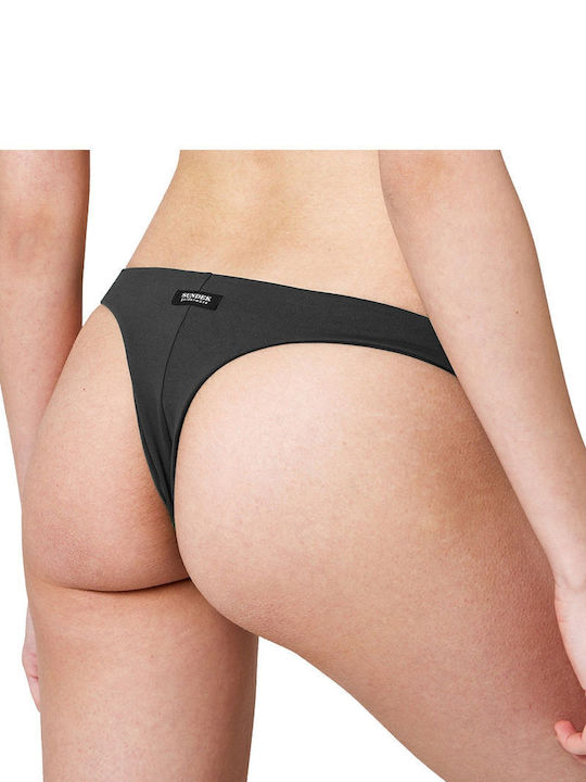Sundek Bikini Inferioare Slip Negru