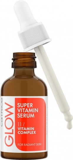 Catrice Cosmetics Glow Super Vitamin Moisturizing Serum Face with Niacinamide for Radiance 30ml