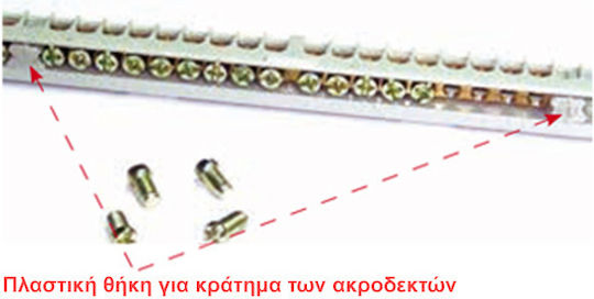 Tehnoplast Ηλεκτρολογικός Πίνακας Επιτοίχιος, 4 Σειρών, 12 Στοιχείων Π287xΥ652xΒ112mm