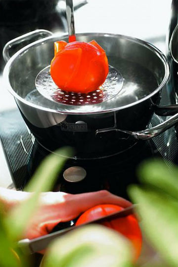 WMF "Profi Plus" Ρηχή Κουτάλα Ξαφρίσματος Τρυπητή Ανοξείδωτη Ασημί 30cm