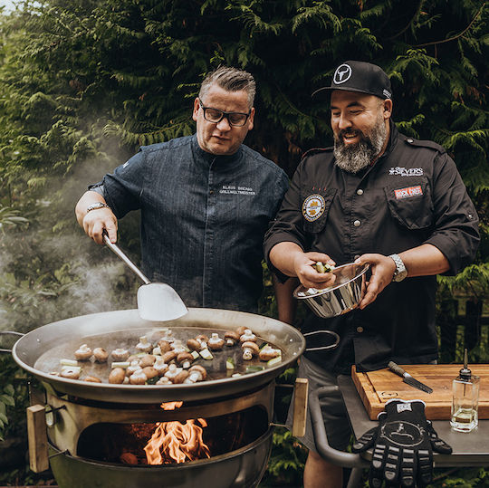 Moesta BBQ Ρηχή Κουτάλα Κουζίνας Ανοξείδωτη