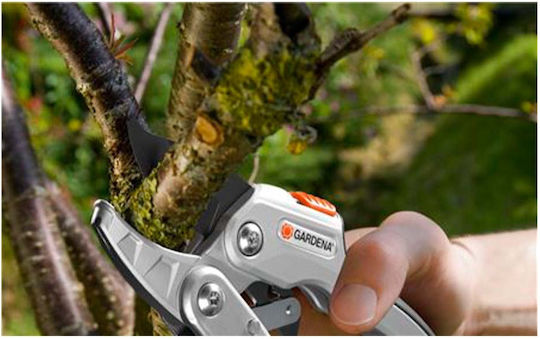 Gardena Comfort Pruning Shears Type Ratchet Length 26.8cm with Maximum Cutting Diameter 22mm