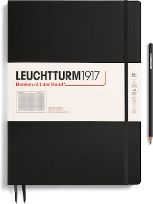 Leuchtturm1917 Notebook A4 Squared Black