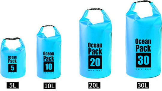 Ocean Pack Waterproof Bag Shoulder Bag Blue