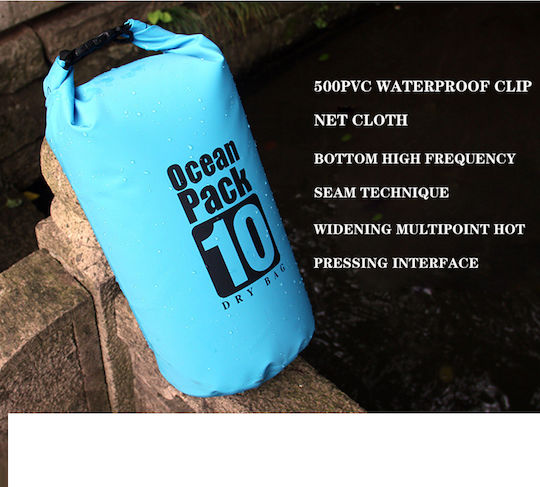 Ocean Pack Waterproof Bag Shoulder Bag Blue