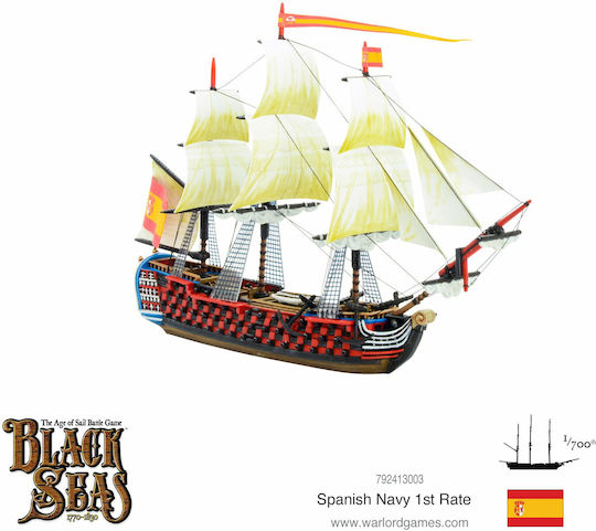 Warlord Games Φιγούρα Μοντελισμού Πλοίο